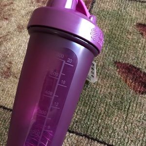 Purple blender bottle